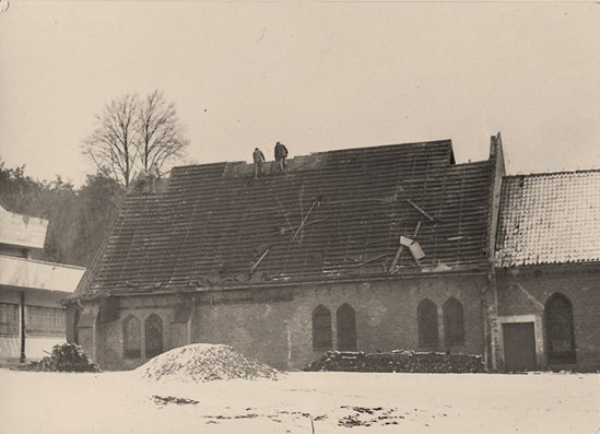 rozbiórka starego kościoła